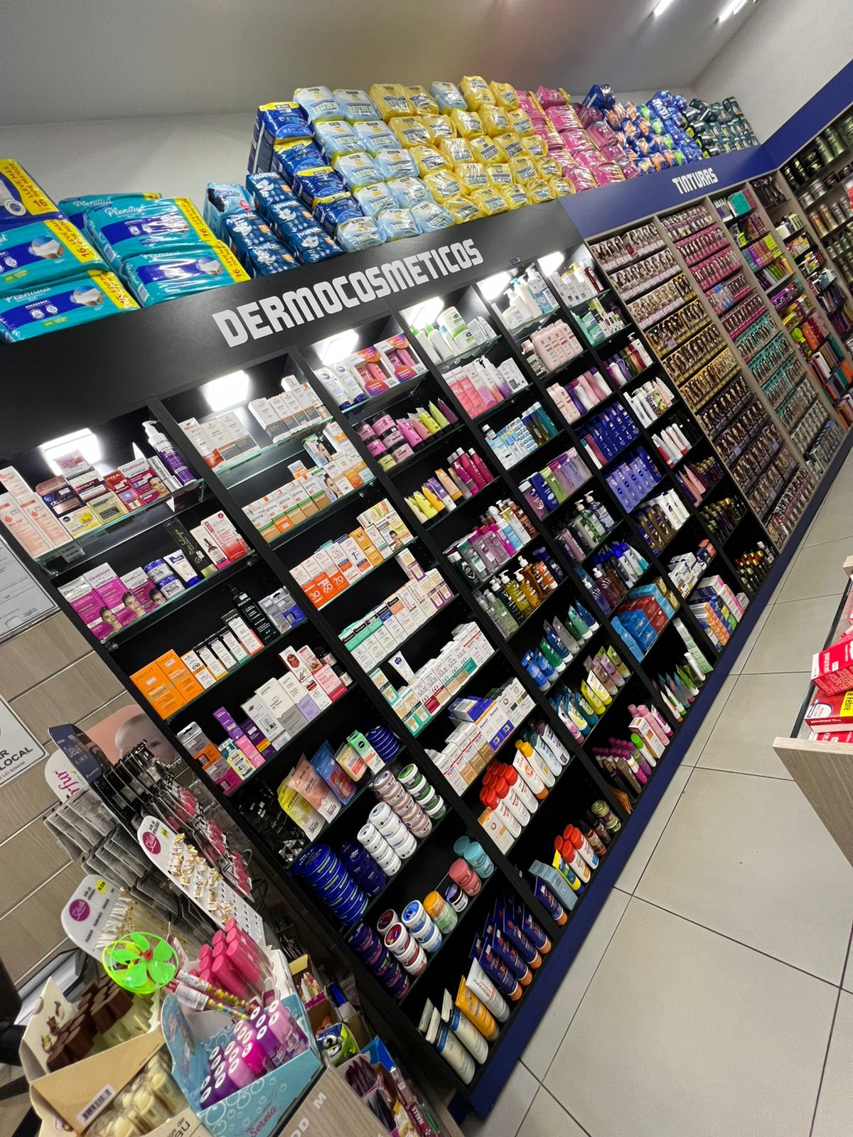 Seção Dermocosméticos